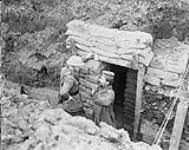 Underground German ammunition dump. January 1917 1914-1919
