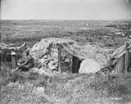 Monchy le Preux. Enemy concrete emplacement & O.P. April & May 1919 1914-1919