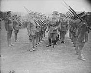 H.R.H. The Duke of Connaught inspects O.T.C. in England 1914-1919