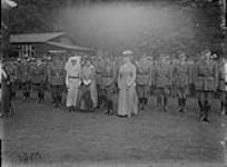A Royal Group at the Canadian Hospital. Taplow [England] 1914-1919