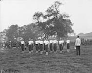 (Cdn Military Demonstration, Shorncliffe Sept. 1917) Physical training 1914-1919