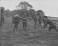 (Cdn Military Demonstration, Shorncliffe, Sept. 1917.) Bayonet Fighting 1914-1919