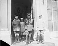 Major-General Sir Sam Hughes with the French Minister of War Aug., 1917.