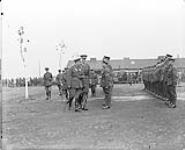 H.M. The King inspecting the Canadians at Bramshott, May 1918 MAY 1918