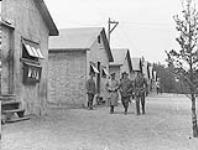Canadian Forestry Corps in England: Men's Huts, Longmoor Camp O.C. 118 C.F.C. Major Sprague 1914-1919