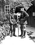 Officers taken during visit of Sir R.L. Borden to the Maple Leaf Club in Elizabeth Street, London 1918.