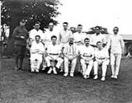(Cricket) Cricket Team from Records Office, August 1918 1914-1919