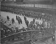 Departure of 3rd Canadian Division per S.S. "Adriatic" from Liverpool, March 1st 1919. R.C.R. embarking March 1, 1919.