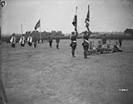 Prince of Wales presenting Colours-27th,28th, 29th Battalions 1914-1919