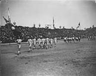 (General) Parade of Athletes - Australia. Inter-Allied Games, Pershing Stadium, Paris, July 1919 1919.