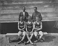 (Swimming) Canadian Swimming Team. Inter-Allied Games, Pershing Stadium, Paris, July 1919 1919.
