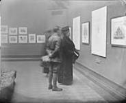 Queen Mary at Royal Academy Exhibition 1914-1919