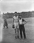 (Boxing) Harris Canada, who went to final in middle-weight Boxing. Inter-Allied Games, Pershing Stadium, Paris, July 1919 July, 1919.