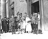 (Weddings) Lt. Douglas' Wedding 1914-1919
