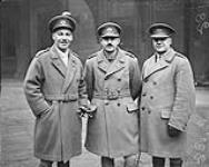 Lt.-Col. J.P. Mackenzie, D.S.O., 1st Bn. C.E., Lt.-Col. J.M. Royston, D.S.O., 2nd Bn. C.E., Major L.T. Tweed, D.S.O. 1st Bn. C.E 1914-1919
