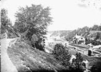 Rideau Canal Locks from Dufferin Bridge [between 1870-1880].