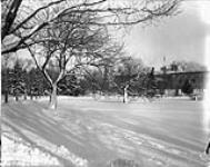 Rideau Hall in winter [after 1882].