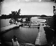 Locks at Long Island, Rideau River [ca. 1880].