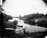 At Foster's Locks, Rideau Canal [ca. 1880].