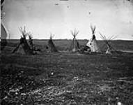 Cree Camp at the elbow of the North Saskatchewan River Sept. 1871