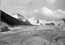 Mount Robson - Glacier looking towards Resplendent 1913.
