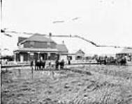 Mr. Campbell's new and old homesteads 6 miles north of Moose Jaw 1868-1923