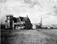 Mr. Elder's old and new homesteads north of Moose Jaw 1868-1923