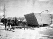 [Lumber sleds] 1868-1923