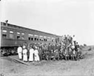 Arrival of Delegates - (No.) 22 (C.P.R. (Canadian Pacific Railway)) 1868-1923