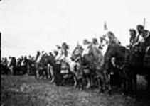 [Natives assembled at Shaganappi Point for a pow-wow with H.R.H. The Duke of Cornwall and York] September 28, 1901.