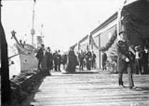 [Arrival of Royal Party at Victoria, B.C.] October 1, 1901.