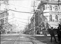 [Street in Victoria, B.C.] [between October 1-2, 1901].