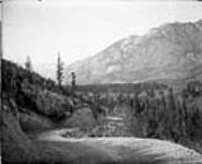 View down Tunnel Mountain [ca. October 5, 1901].
