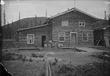 Joe Ladue's house at Ogilvie, Y.T 1895