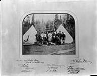 Hunting camp, Nation River, Canada, 20th October, 1869 20 Oct. 1869