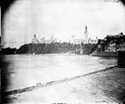 Parliament Hill from near Booth's Lumber Yard ca. 1878