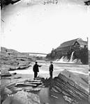From foot of Chaudiere Falls January, 1878.