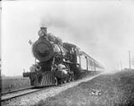 Grand Trunk Railway Engine No. 618 and train ca. 1890