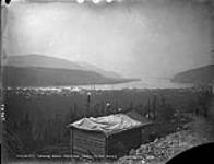 Dawson City looking down from the Trail to the mines 1898-1910
