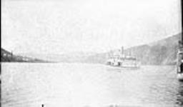 Steam boat on the Yukon River 1898-1910