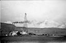 General view, Imperial Ribstone No. 1 well, Wainwright, Alta 1926