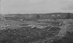 Sylvanite - Mill under erection, Kirkland Lake, Ont Sept. 1926
