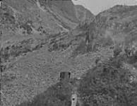 New Hazelton, B.C., Gold Cobalt Mines Ltd., Roches de Boule [Rocher Déboulé Range] on top left July 1928