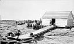 Landing at Fort Chipewyan, Alta Aug. 1931