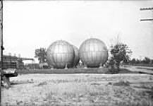 "Horton" spheres for storing natural gas outside Windsor, Ont. (Union Nat. Gas Co.) Aug. 1930