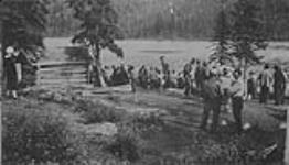 Great Bear Lake Picnic, Cameron Bay, N.W.T. 1932