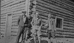 Royal Canadian Mounted Police (R.C.M.P.) patrol at Eldorado Camp, Great Bear Lake, N.W.T. Aug. 1931 Aug. 1931