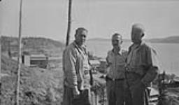 Eldorado Mine, Great Bear Lake N.W.T. (Fraser Reid, Emil Walli, Mgr., G. LaBine) 1935