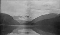 View on Inside Channel near Baker Inlet, South of Prince Rupert, B.C 1935