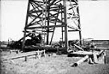 Plains Petroleum Ltd., Taber, Alta. showing Derrick erected but no drilling Sept. 1935